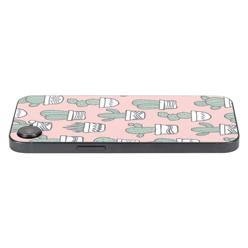 Pink Cactus iPhone 16e Skin